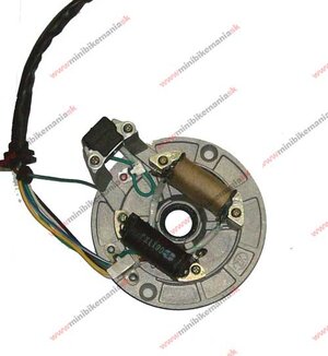 Stator -cívka zapalovací Pitbike -2cívky komplet Stator -cívka zapalovací Pitbike -2cívky komplet