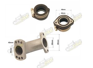 Univerzální nastavitelná příruba karburátoru