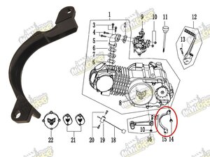 Kryt záběrového kolečka PisterPro LXR12-14 11362-X5-100L-F