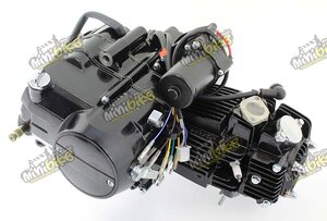 Motor Pitbike Cross 125cc 4rychlosti s elektrickým startérem a kompletním zapalováním Motor Pitbike Cross 125cc 4rychlosti s elektrickým startérem a kompletním zapalováním