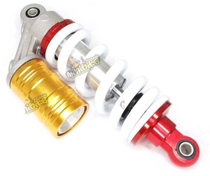 Zadní tlumič pro pitbike 285mm nastavitelný 10mm oko