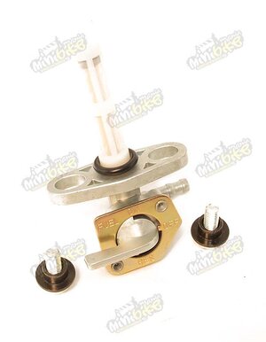 Palivový ventil pitbike YCF i XR50 nastavitelný úchyt