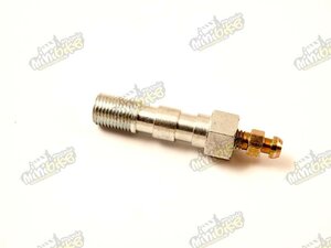 Holender s odvzdušňováním M10x1,25 dvojitý i pro Nissin systém Holender s odvzdušňováním M10x1,25 dvojitý i pro Nissin systém