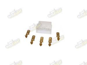 Konektor používaný na motocyklech Suzuki typ 6-konektor 6pin 6MA