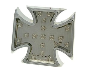 Zadní světlo LED chrom Cross