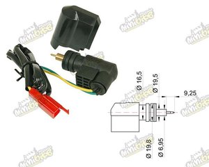 Elektrický sytič pro karburátory Dellorto a čínské skútry GY6