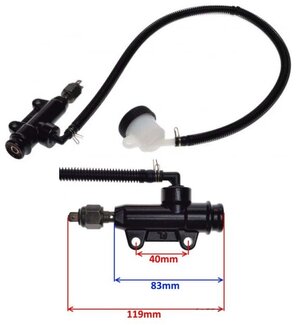 Zadní brzdová pumpa pro Keeway TX50/125ccm 55400D010000