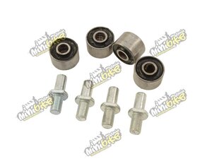 Sada zadních šroubů a silentbloků pro uchycení rozety Keeway