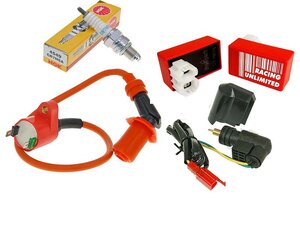 CDI zapalování kompletní elektronika na skútry GY6 125/150 152QMI/157QMJ CDI zapalování kompletní elektronika na skútry GY6 125/150 152QMI/157QMJ