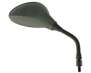 Zrcadlo Flash Karbon-Look pravé, krátký závit M8 Zrcadlo Flash Karbon-Look pravé, krátký závit M8