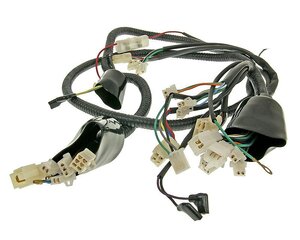 Kabeláž pro skútr GY6 4T s 10" koly