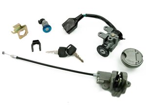 Sada zámků pro skútry GY6 50ccm 139QMA/QMB QT6 Sada zámků pro skútry GY6 50ccm 139QMA/QMB QT6