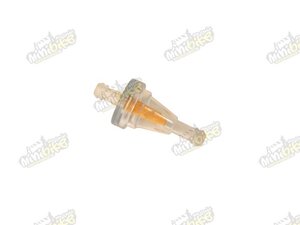 Filtr paliva 6mm bronzový 25mm