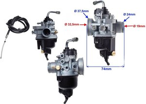 Karburátor PHBG pro Piaggio Typhoon 50