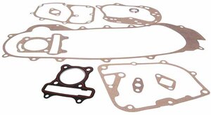 Těsnění motoru GY6 komplet 10" kola řemen 669