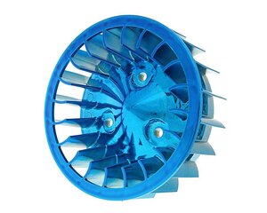 Ventilátor - modrý - Minarelli ležatý, Keeway, CPI, 1E40QMB Ventilátor - modrý - Minarelli ležatý, Keeway, CPI, 1E40QMB
