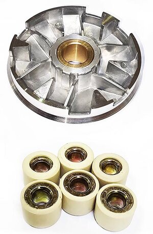 Variátor Minarelli s válečky 7,7g