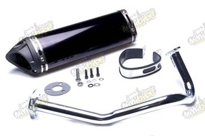 Výfuk pro skútry GY6 50cc s DBkillerem
