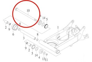 Šroub do kyvky 94610-15280-B