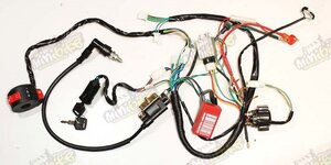 CDI zapalování kompletní elektroinstalace pro ATV110 ATV125