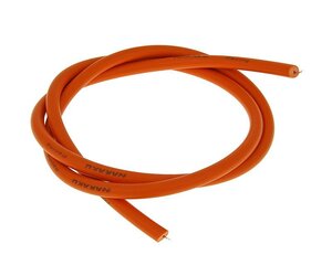 Kabel na svíčku indukční cívku 7mm/1m - oranžový Kabel na svíčku indukční cívku 7mm/1m - oranžový