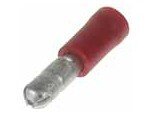 Izolovaný válcový kolík 4mm červený
