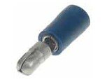 Izolovaný válcový kolík 4mm modrý