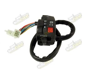 Přepínač pro ATV směrovky, klakson a světla Přepínač pro ATV směrovky, klakson a světla