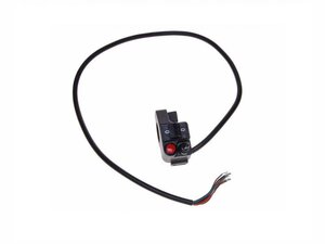 Přepínač směrovek na řídítka-černý