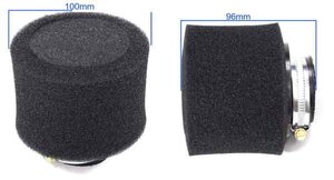 Vzduchový filtr 38mm přímý Vzduchový filtr 38mm přímý