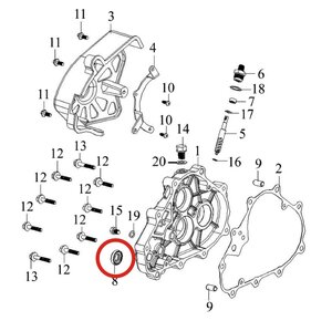 Gufero 14x28x7 pro SMC Jumbo 93110-14287