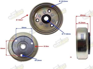 Rotor Shineray 250ST-9C CH250 Yuki250