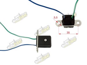 Snímač jiskry olejotěsný impedance cca 142ohm