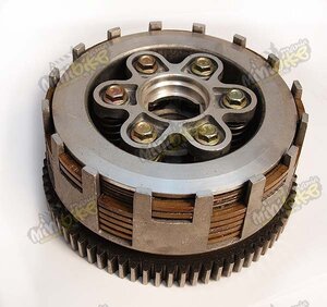 Spojka komplet pro motor CG 200ccm 73zubů 7lamel