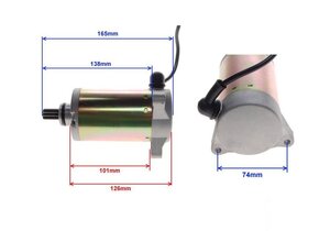 Startér pro Shineray XY300STE TKA300E-A 9zubový