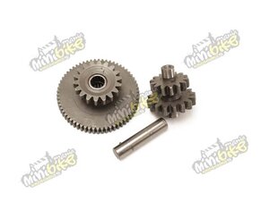 Startovací kolečko s ložiskem 62/18z +16/14z