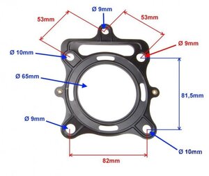 Těsnění pod hlavu a válec ATV200 LC