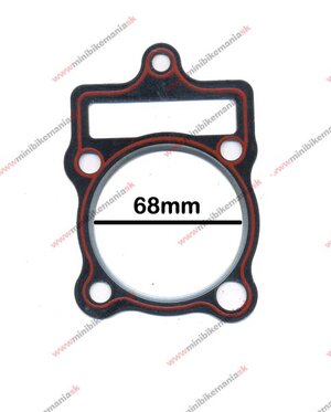 Těsnění pod hlavu pro CG250ccm vzduchem chlazený motor vrtání 67mm