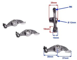 Vahadla pro motor Loncin 250ccm OHC Vahadla pro motor Loncin 250ccm OHC