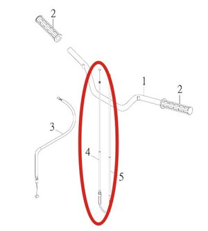 Plynové lanko pro SMC Jumbo