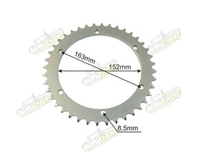 Rozeta 40z na řetěz 520 SMC Jumbo 42812-RAM-00