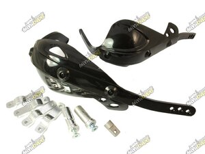 Blastry ochrana řídítek hliníková výztuha - černé