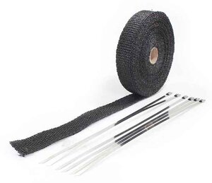 Páska na izolaci horkých částí - výfuk 1,5x25mm 10 metrů černá