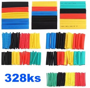 Bužírky teplem smrštitelné 328ks balení