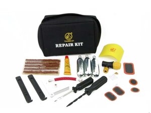 Sada na opravu bezdušových pneumatik s CO2 i pro kola s duší