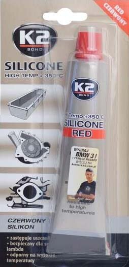 Těsnicí silikon K2 do 350°C 85g Těsnicí silikon K2 do 350°C 85g