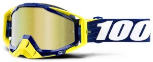 Brýle 100% Racecraft Bibal Navy Mirror lens