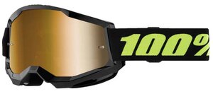 Brýle 100% Strata2 Black-Solar True Gold Lens Brýle 100% Strata2 Black-Solar True Gold Lens