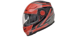 Helma EVO, CASSIDA - ČR ČERNÁ/ŠEDÁ/ČERVENÁ-XL