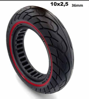 Pneumatika 10x2,5 plná elektrokoloběžky